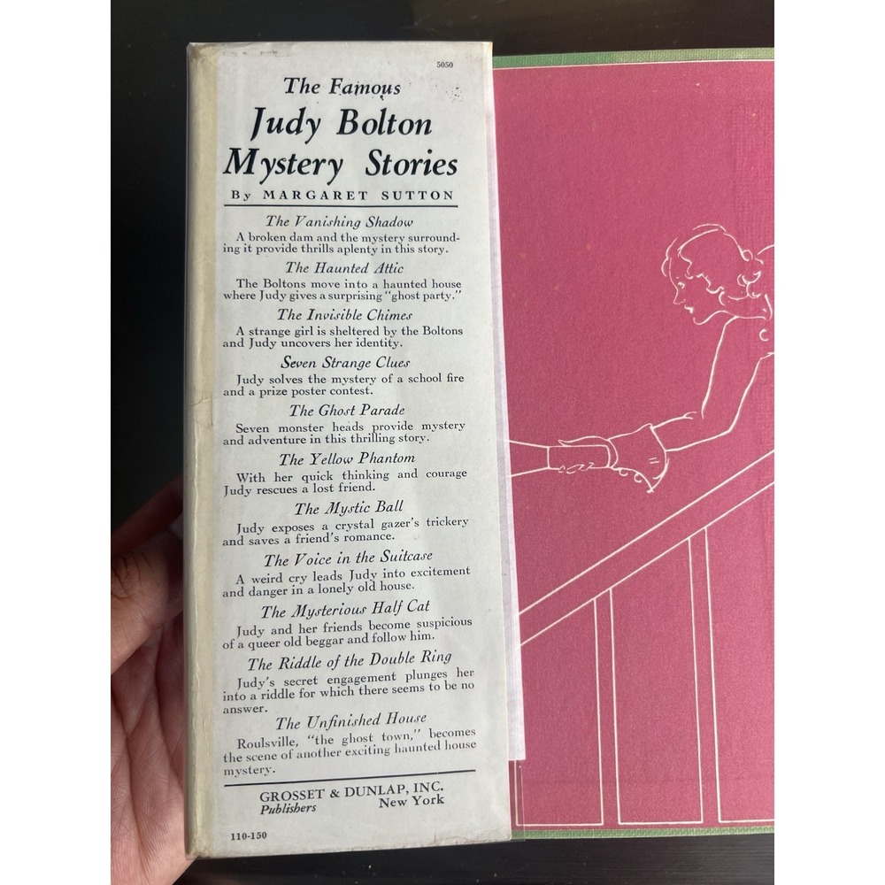 1938 Judy Bolton #11 The Unfinished House 1st Edition DJ Margaret Sutton - Picture 4 of 9